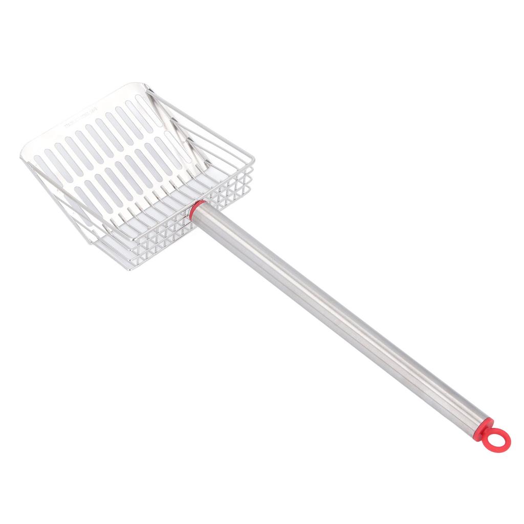 Cat Litter Scoop Long Handle Metal Removable Anti Splashing Fast Filtration Cat Litter Shovel