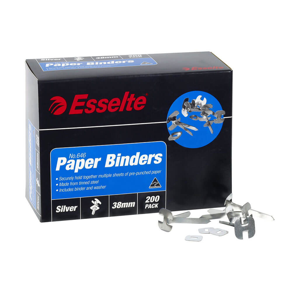 Esselte Papierklemmen 38mm (200 Stück)