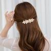 Vintage Floral Rhinestone Hair Clip Cute Sweet Hair Accessory for Girls Women Wedding Cosplay Party Wear