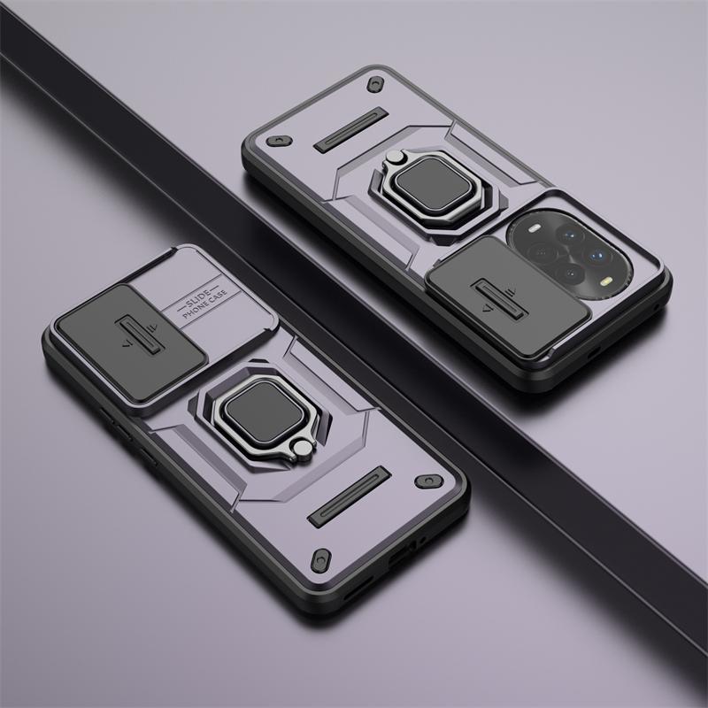 

Чехол с кольцевым кронштейном для телефона Huawei nova 13 Pro 5G, Китай Celulares для Huawei nova 13 Pro, задняя крышка с раздвижным окном For Huawei nova13Pro фиолетовый