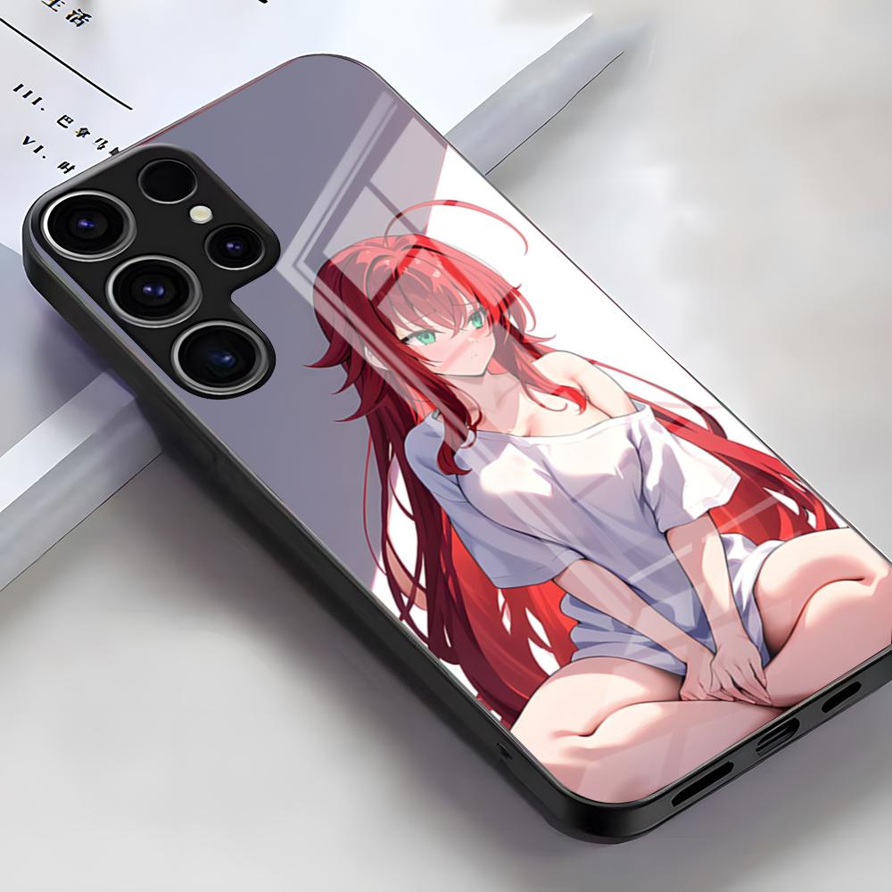 High School DxD Hero Handyhülle Für Samsung S26 S25 Edge Ultra S23 S22 S21 S20 Ultra Plus S24 Fe A54 A53 A25 Glasabdeckung