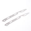 2Pcs Front Bumper Repair Metal Plate Buckle Broken Opening Rotten Buckle Repairer Bracket For Jade 2013-2020