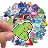 50Pcs Among Us Graffiti Stickers Luggage Laptop Waterproof Self-adhesive Decals