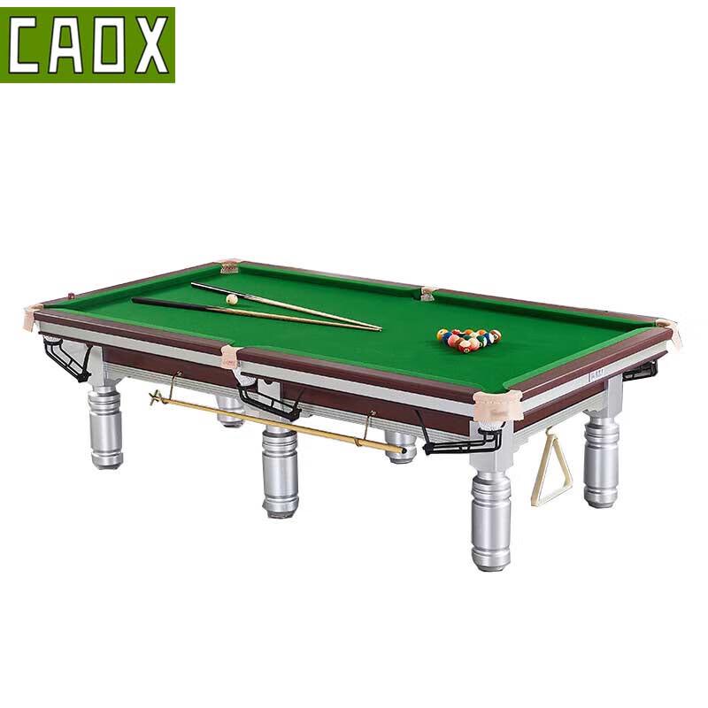 CAOX Marble Top Chinese Black Eight Pool Table