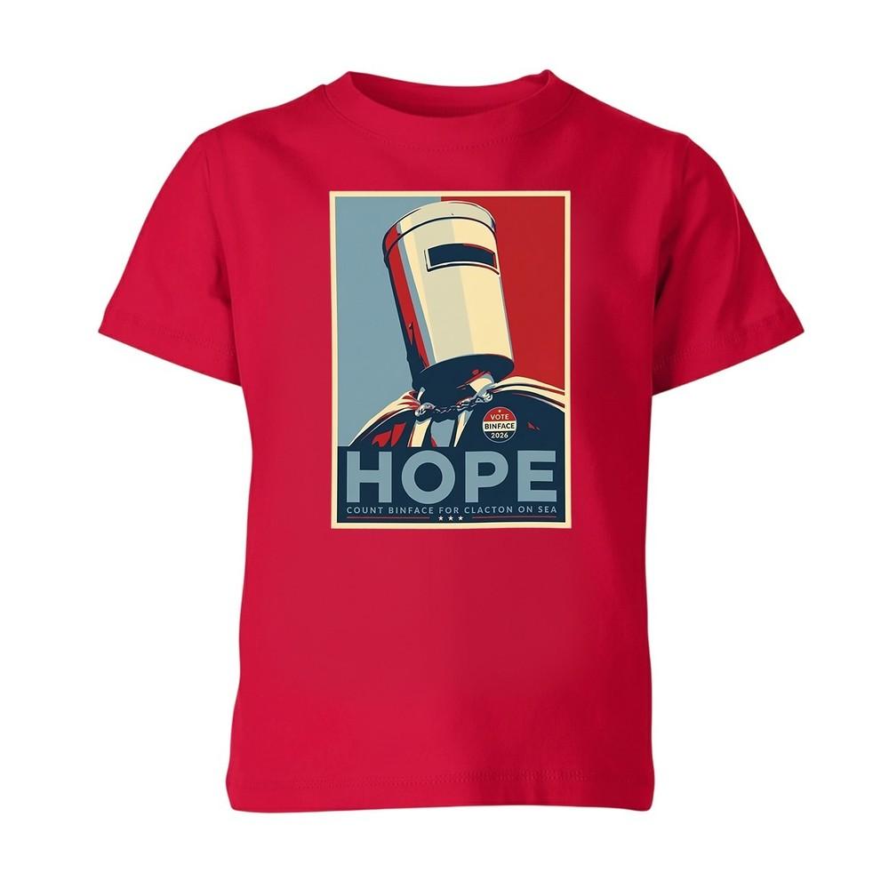 Count Binface Hope Unisexs T Shirt Vote Binface Clacton By Election Unisex Kids Tee S