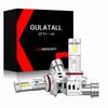 GULATALL HB3 LED Headlight, Explosive Light, 18,000 LM, Compatible with Vehicle Inspections, For 12