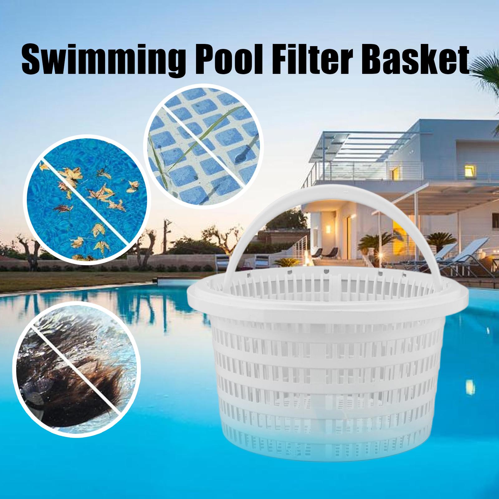 

Pool Skimmer Basket Handled Skimmer Replace Basket For Swim Pool Reusable Strainer Stain Removal Accessories For Home Petal Dirt CN