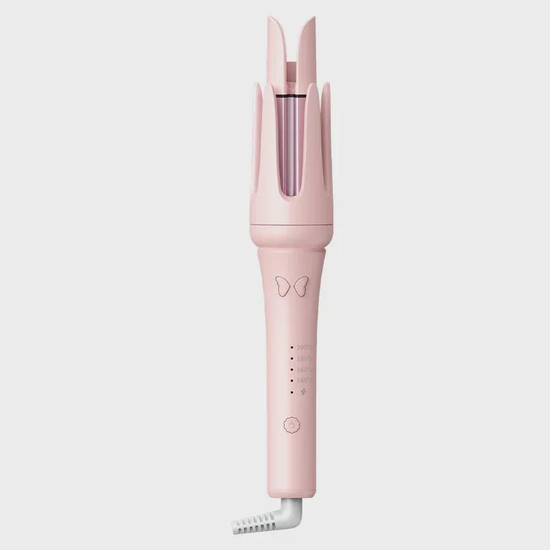 New Double Groove Wave Automatic Curling Iron - Negative Ion Technology for Hair Care, Prevents Damage.