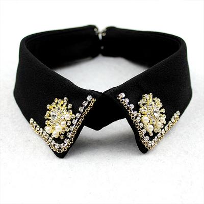 Perfekte Übereinstimmung Perlen Damen Falscher Kragen Hemd Spitze Abnehmbarer Kragen Für Damen Fake Kragen Abnehmbar Kleidung Accessoires Nep Kragen Halsband