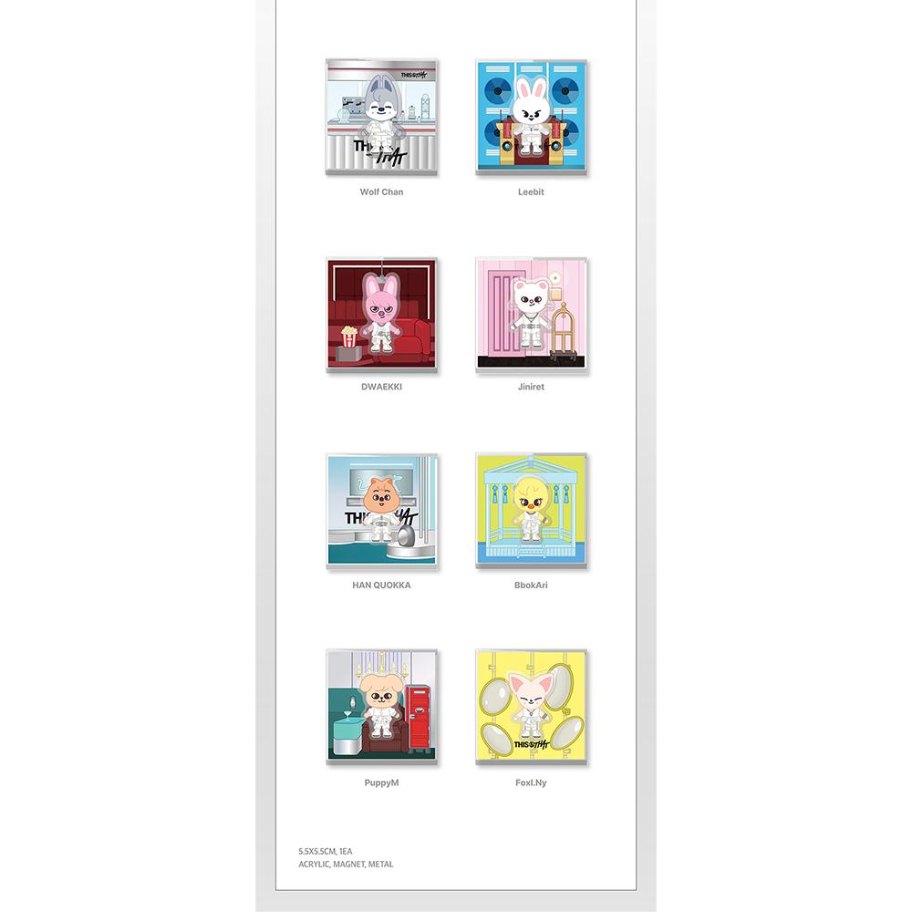 [Vorbestellung] Stray Kids - SKZOO Spinning Magnet - THIS & THAT