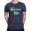 Men's T-Shirts Sign Vintage 100% Cotton Tees Short Sleeve B-Breaking Bad T Shirt Crewneck Clothes Summer