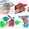 Hand Fidget Dinosaur Mesh Ball Grape Toys Vent Dinosaur Squeezing Ball  Children's Toys