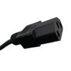 ETL Certified US 3-Prong Power Cord NEMA 5-15P to C13, 1.5m Black