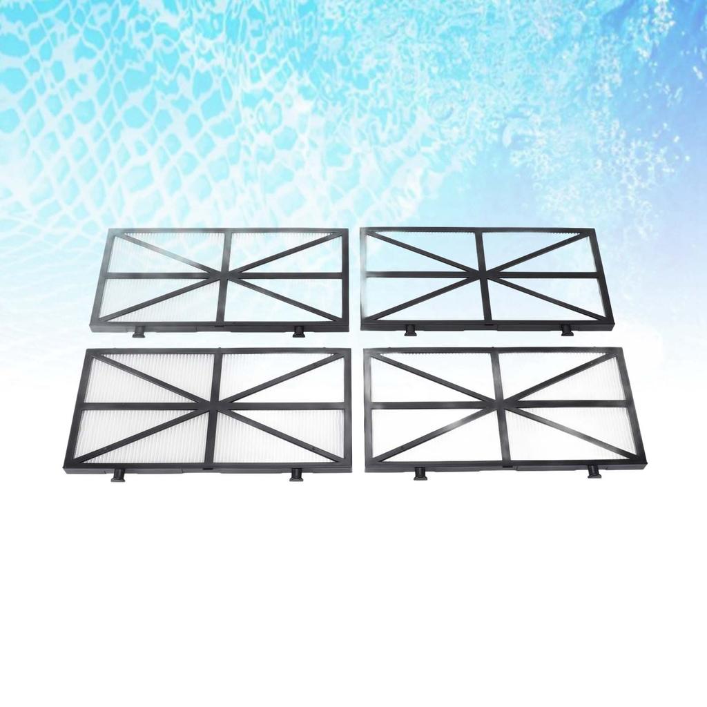 4pcs Replacement Robotic Pool Cleaner Filter Cartridges for Dolphin 9991425‑R4 Ultra Fine Cartridge Filter Panels