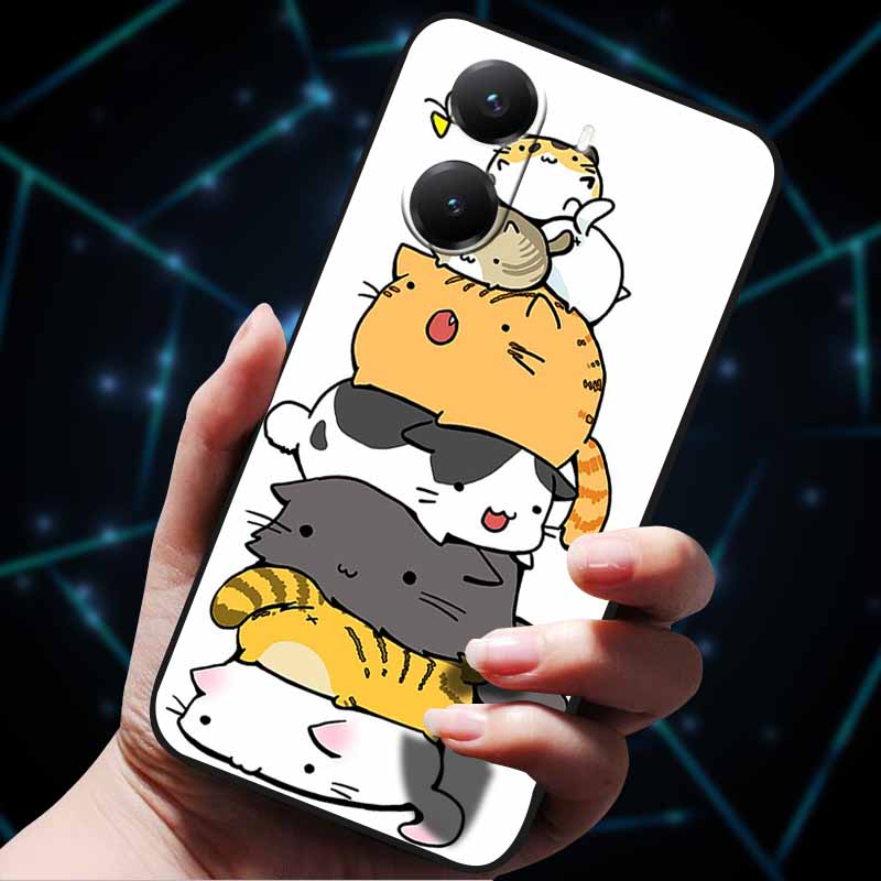 For Xiaomi Poco X7 Pro Case X7Pro 5G Soft Silicone Bumper 3D Flowers Emboss Phone Cases for Poco X 7 Pro 2025 Back Covers Shells