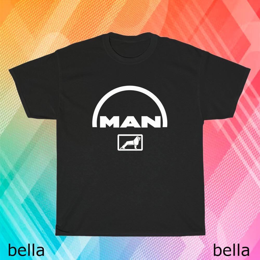 

New MAN Trucks Logo T-Shirt Funny Size S to 5XL M