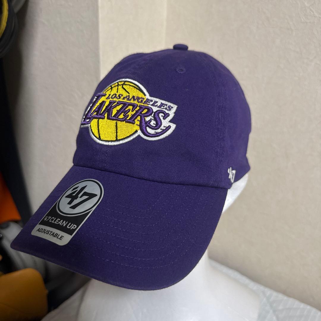 Used 47 Los Angeles Lakers Clean Up Cap