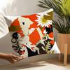 3 Retro Japanese Style Prints Pillow Case Home Living Room Decoration Linen Pillowcover Pillow Cases Cushion Cover