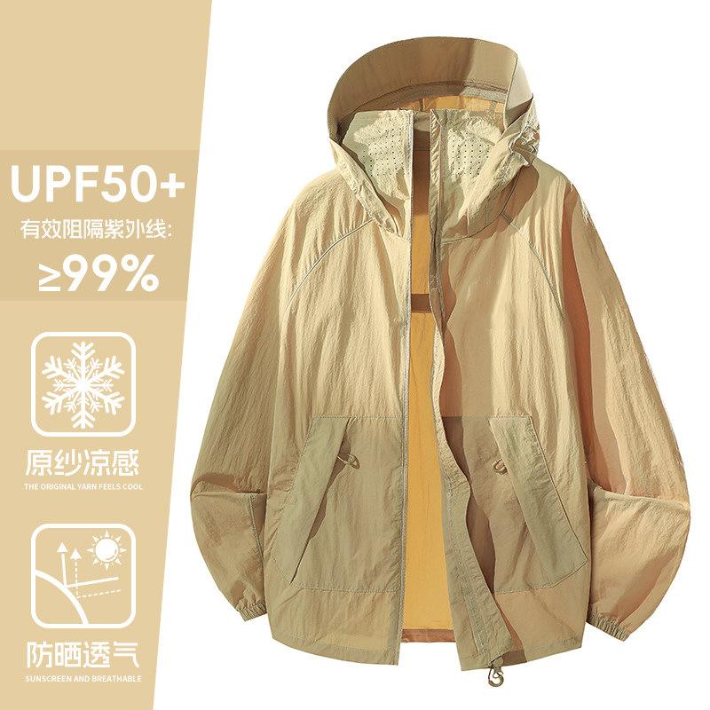 Ice silk sunscreen clothing women's 1011 new summer outdoor skin-friendly and breathable anti-ultraviolet light and thin sunscreen clothing jacket