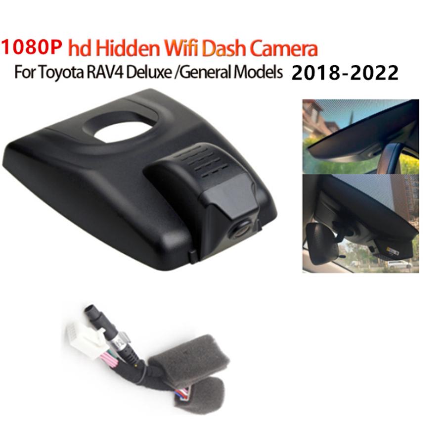 

Wifi DVR Recorder Dash Camera Plug&Play For 2018-2022 Toyota RAV4 Deluxe General