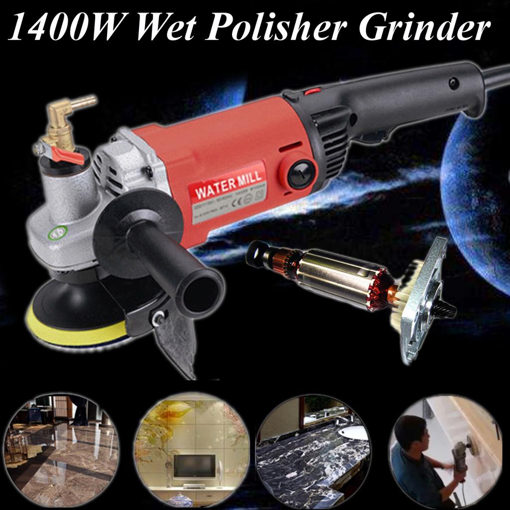 Tools Power Tools 1400w electric marble granite wet stone polishing