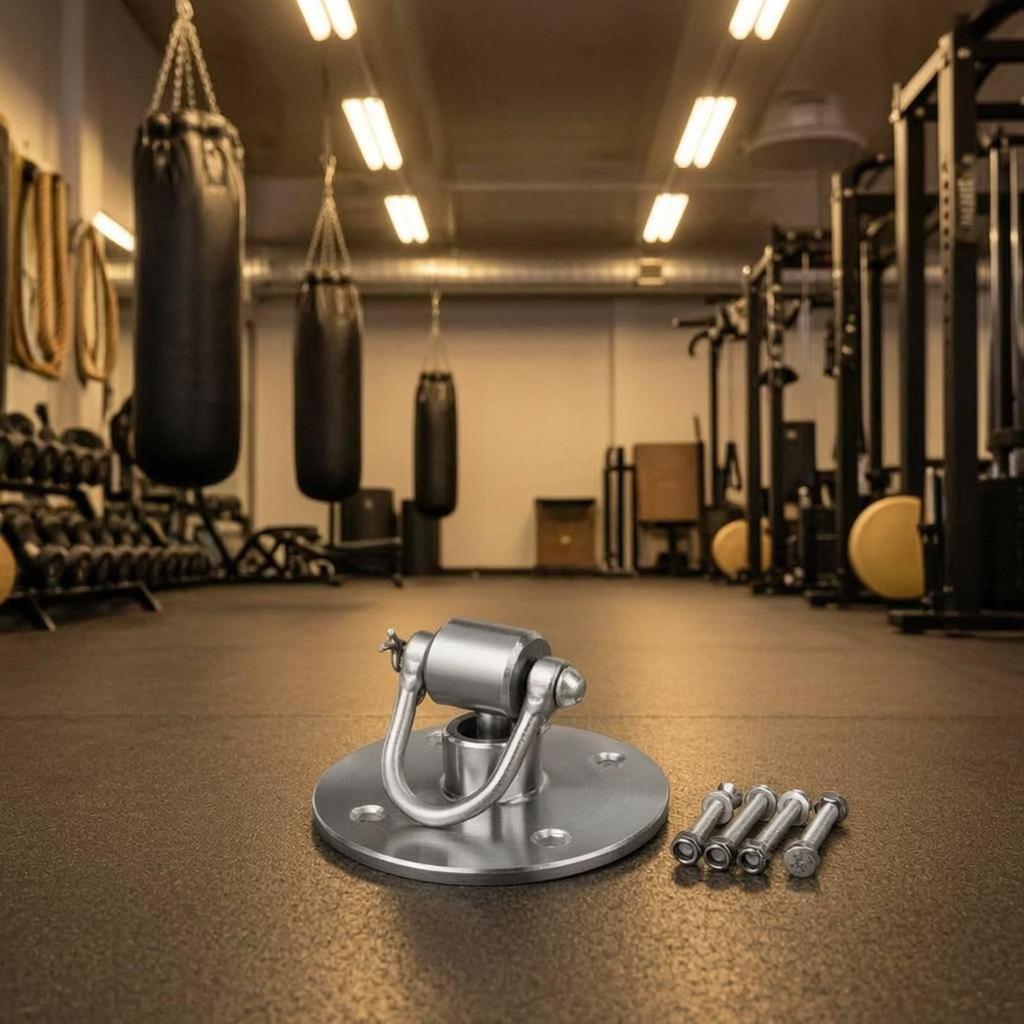 Speed Bag Swivel Ball Bearing Punching Mount Metal for Pugilists, Training