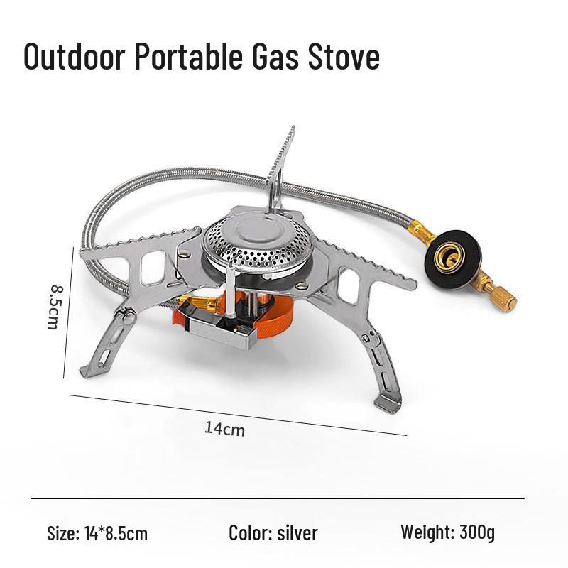 Foldable Portable Gas Camping Stove with Electronic Ignition