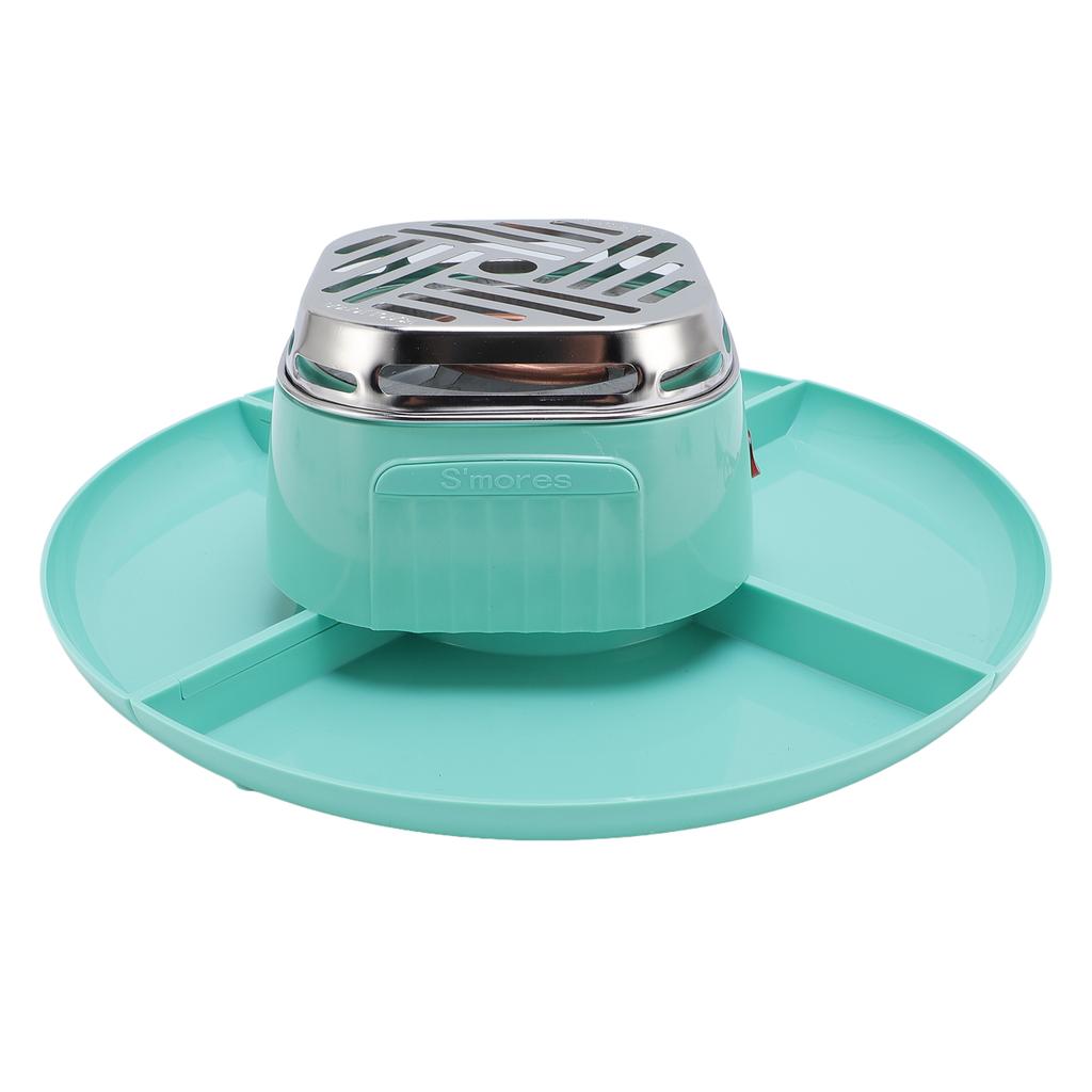 Indoor Electric Smores Maker with 4 Detachable Trays Adjustable Temperature Tabletop Chocolate