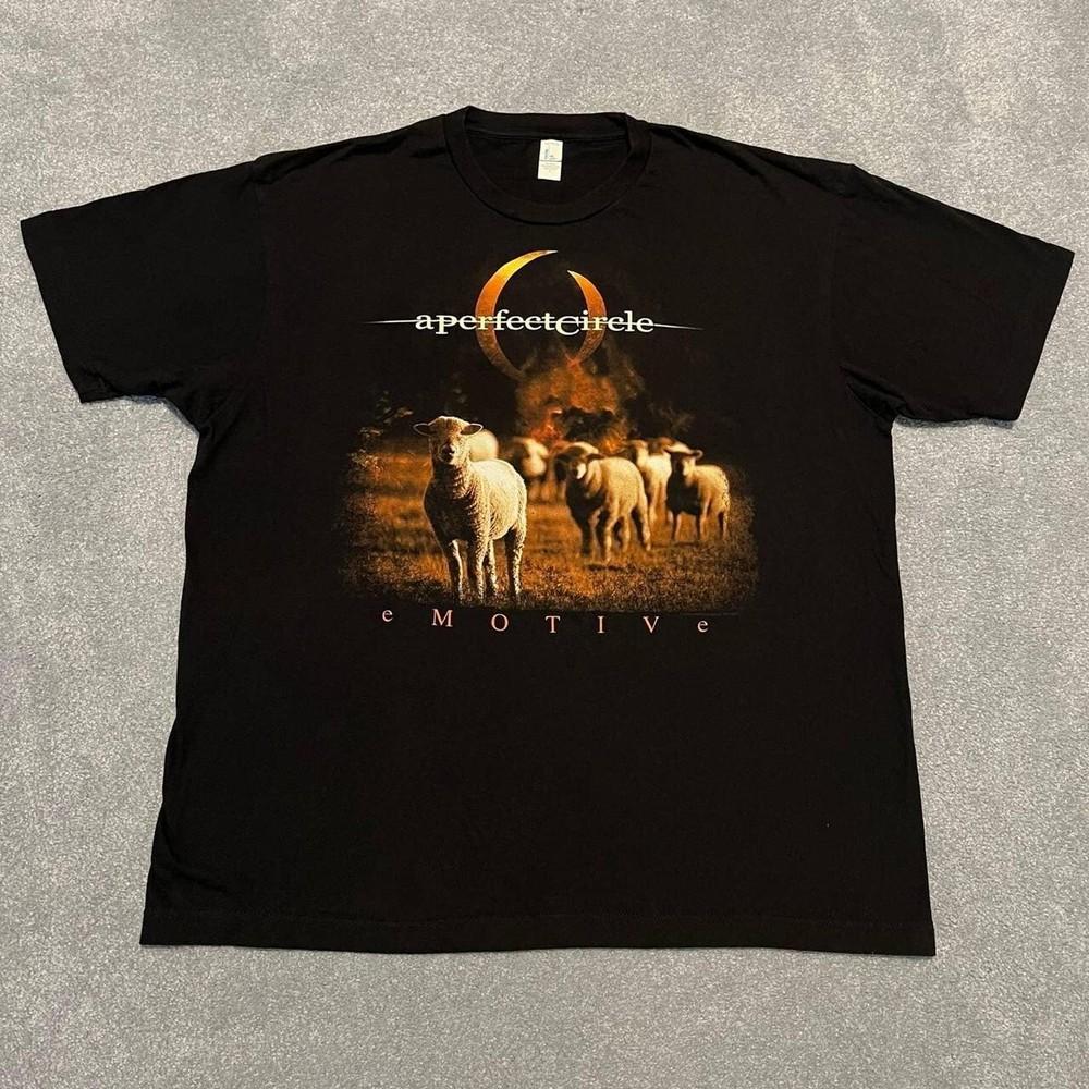 Vintage 2000s A Perfect Circle  Sheep Band shirt IM0660 Unisex T-Shirt XL
