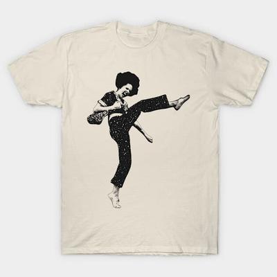 Sally Omalley - Ich bin 50, ich mag es zu treten, mich zu dehnen und zu treten! Vintage Stil T-Shirt Unisex T-Shirt