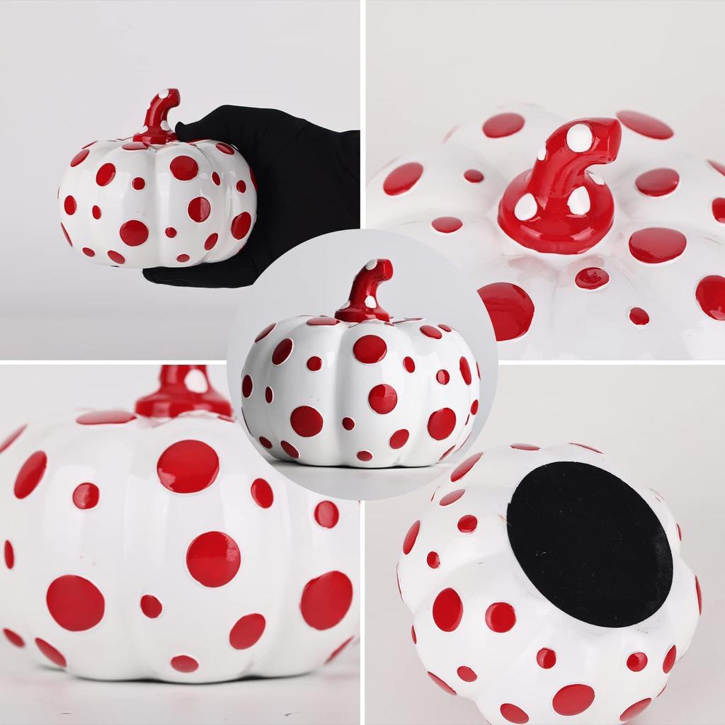 Estátua de abóbora para decoração de casa, sala de estar, escritório, quarto, cozinha, lavanderia, casa, apartamento, dormitório, bar, decoração