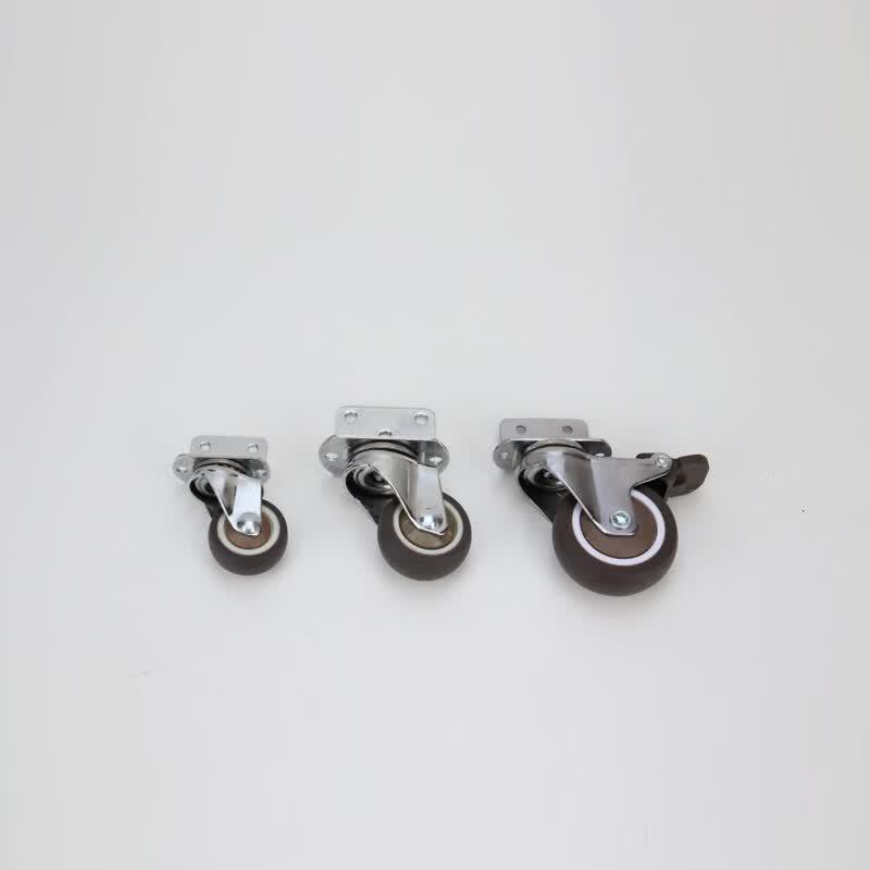 JNL L-Shape Swivel Caster Wheels for Furniture