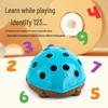 Montessori Hedgehog Puzzle: Educational Toy for Fine Motor Skills & Color Recognition (Ages 0-3)