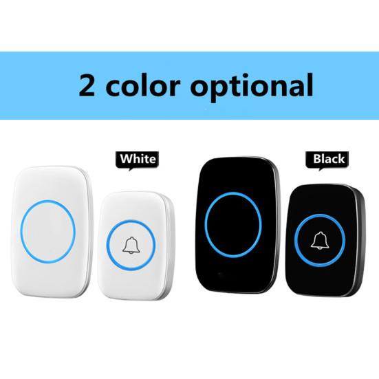 A10 Waterproof Wireless Doorbell 300m Remote Chime Plug-in Button Ring Alarm