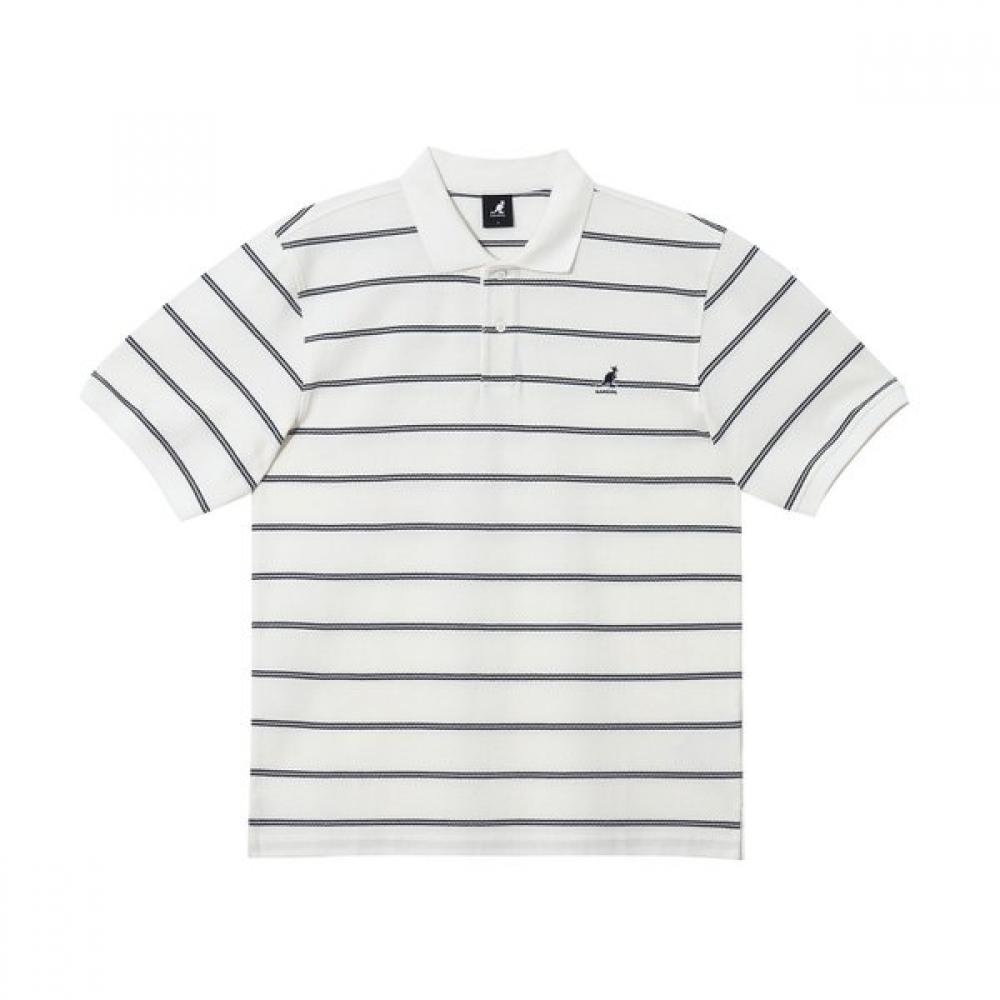 Kangol Pique Shirt 1728 White SS
