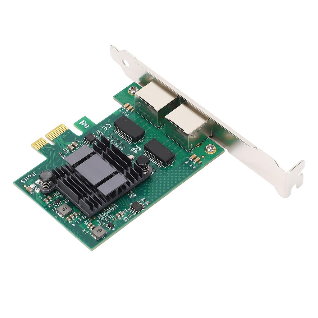 Placă de rețea Gigabit cu două porturi PCIe X1 RJ45 pentru 82575 Chipset Ethernet Card pentru Win pentru Linux pentru Re