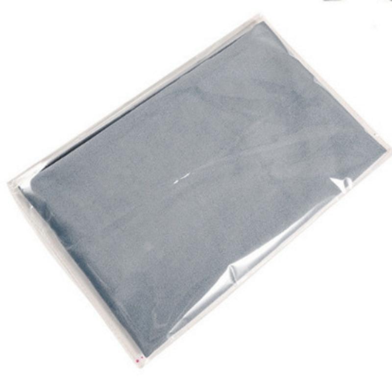 

Fast Dry Sport Towel Multifunctional Travel Swimming Yoga Ultra Soft Lightweight Super Absorbent Microfiber Material for Gym сірий колір