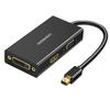 Ugreen Cabo Adaptador Mini DP para HDMI/VGA/DVI 3 em 1 4K
