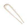 Simple U Shaped Hairpin Fashionable Hair Jewelry Accessories Metal Hair Sticks French Hair Clips Pins for Women Wholesale