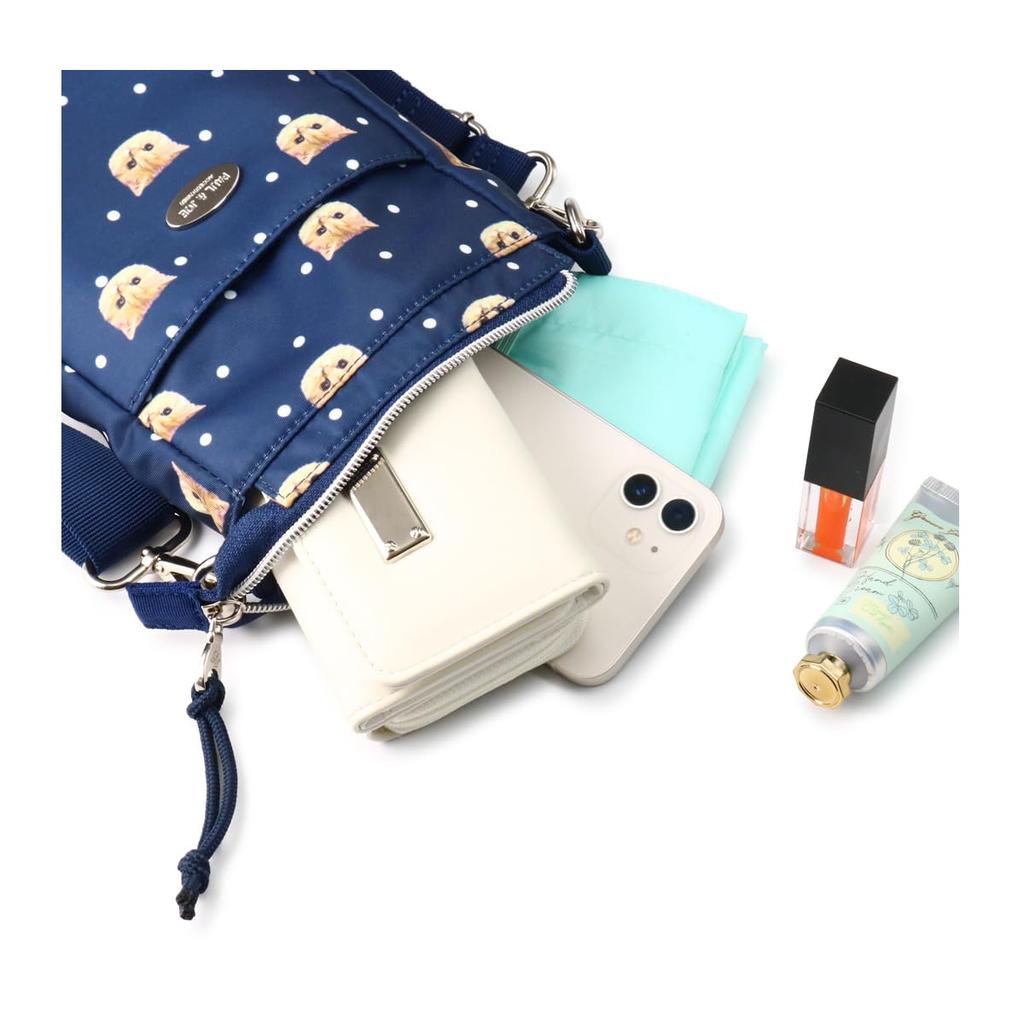 Paul & Joe Accessoires Umhängetasche für Damen, PJA-B1243, Exklusiv, Maßgefertigtes Modell, Mini-Umhängetasche, Geldbörsen-Umhängetasche, Smartphone-Umhängetasche