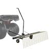 Schlepp-Vertikutierer 60" Rasenvertikutierer Rechen für ATV oder Rasenmäher 24 Zinken