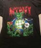 T-shirt in cotone unisex a maniche corte con girocollo Autopsy