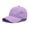 New Pure Cotton Soft Top Baseball Cap for Women Spring and Summer Sun Protection Baseball Cap for Men Outdoor Solid Color Light Plate Sun Hat