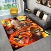 Alfombra de Dibujos Animados Anime 3D N-Naruto I-Itachi para Sala de Juegos Dormitorio Sala de Estar Sofá Decoración del Hogar, Alfombra de Área para Niños Alfombrilla Antideslizante para el Suelo