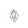 Natural Morganite Gemstone 925 Sterling Silver Jewelry Handmade Ring For Wedding RR-26-3