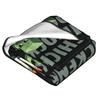 Chicken Jockey Fleece Throw Blanket Zombie Game Blankets for Bedding Travel Ultra-Soft Plush Thin Quilt,