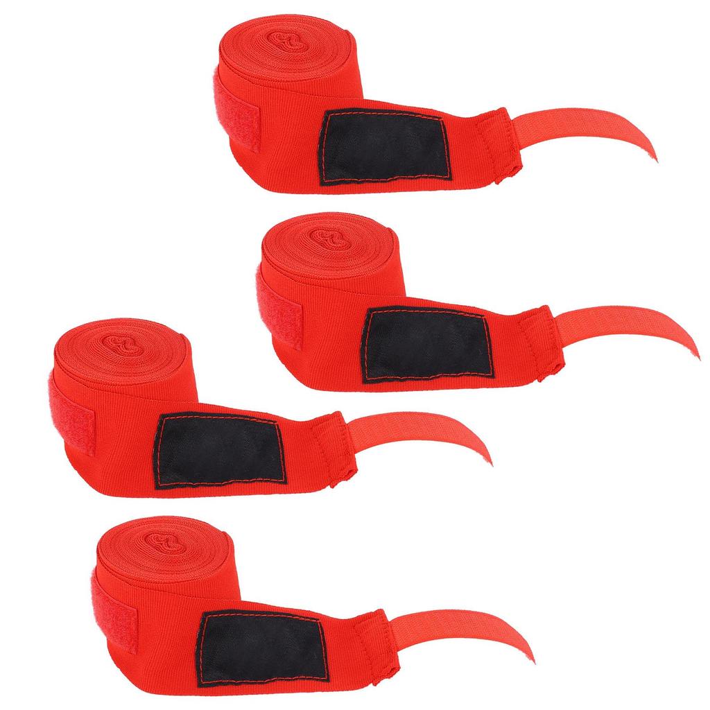 4pcs Sports Hand Wraps Elastic Boxing Handwraps Breathable MMA Boxing Hand Wraps for Men Women