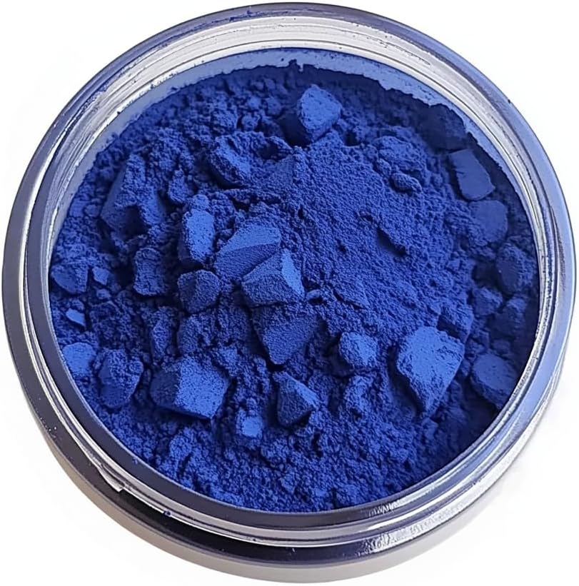 Poudre de Nila Bleue du Maroc - 70g | Éclaircissant naturel pour le visage et les zones sombres | Fortifiant pour les cheveux