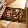 Mbappe 293 Customizable Name Floor Mat Design for Dormitory Living Rooms Foyer Hallway Antislip Carpet Office Home Decor Wedding Party Gift