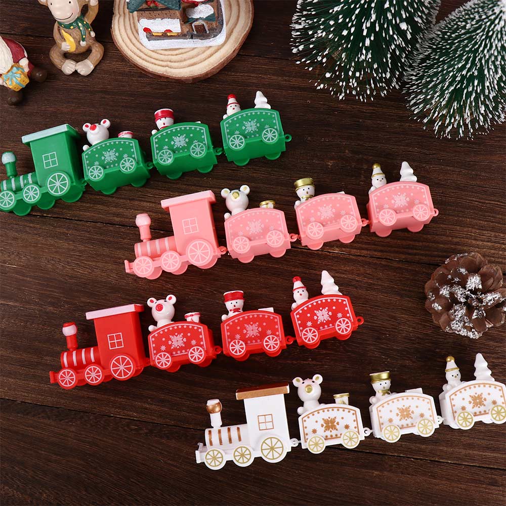 Xmas DIY For Home Christmas Decoration Window Ornaments Train Christmas Ornament Home Decoration